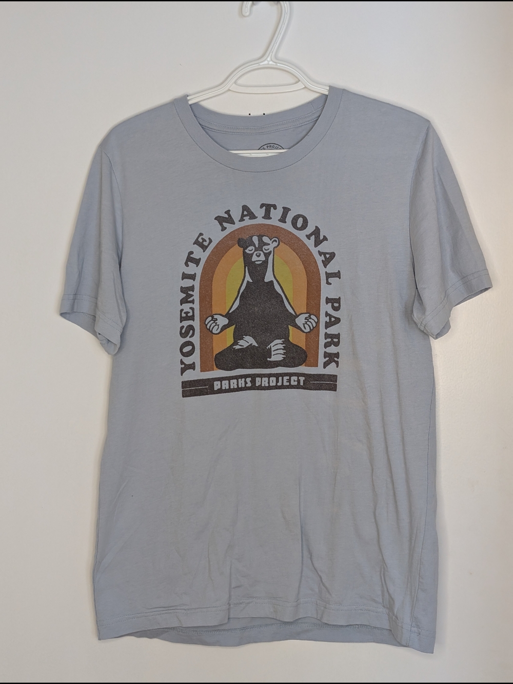 Parks Project Light Blue Yosemite National Park Graphic Tee Size Medium